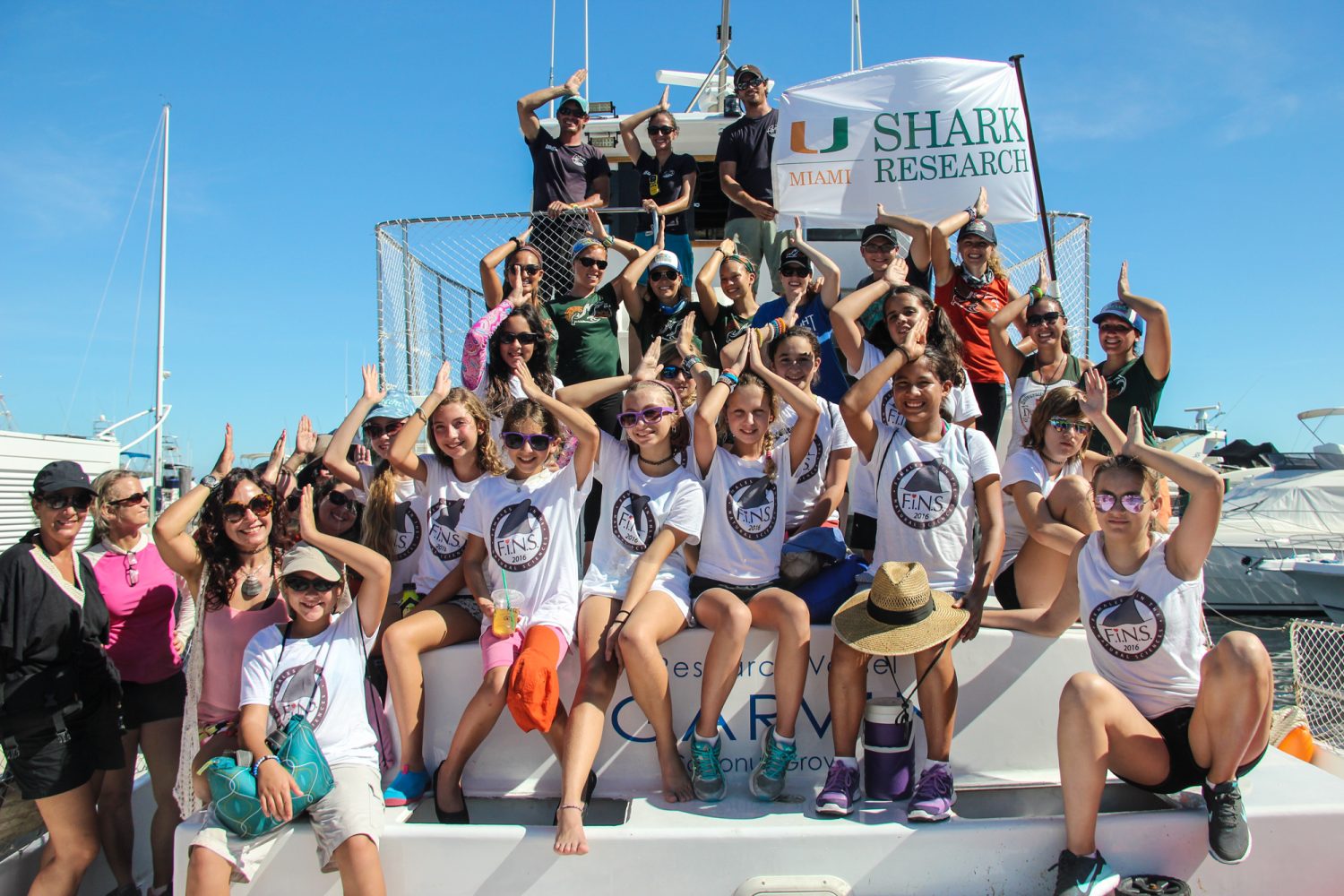 FINS For Girls in STEM Shark Research & Conservation Program (SRC